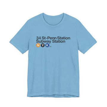 34 St-Penn Station Subway Tee
