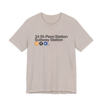 34 St-Penn Station Subway Tee