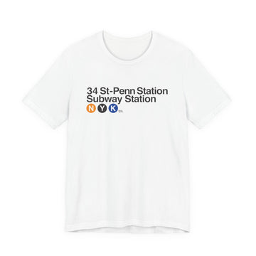 34 St-Penn Station Subway Tee