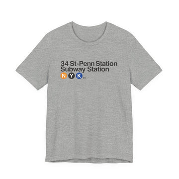 34 St-Penn Station Subway Tee