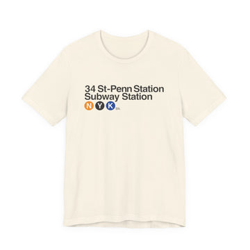 34 St-Penn Station Subway Tee