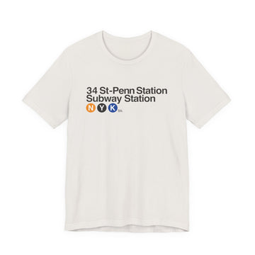 34 St-Penn Station Subway Tee