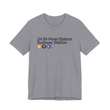 34 St-Penn Station Subway Tee